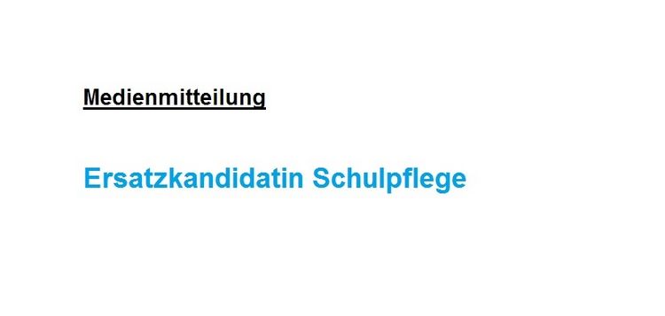 Communique Medienmitteilung